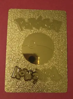 Gold Metal Rayquaza VMAX High Quality Fan Art Display Vmax Card NM/M - Image 2