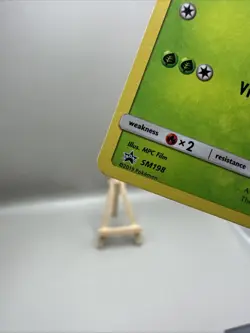 Detective Pikachu Bulbasaur Pokemon TCG Sun & Moon Promo Holo Card SM198 - Image 2