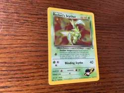Rockets Scyther Holo Card 13/132 Near Mint Condition - Image 2