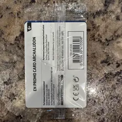 Archaludon - 107/142 - Cosmos Holo GAMESTOP Stamp - SEALED Promo - Pokemon Card - Image 2