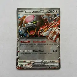 Bloodmoon Ursaluna ex 141/167 Double Rare Twilight Masquerade Pokemon Card - NM - Image 1