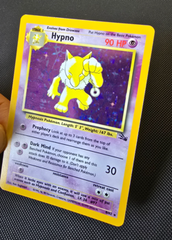 Pokemon WOTC Card - Hypno - Fossil Set - Holo Rare - 8/62 - NM-LP - Image 5