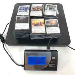 3.5lbs of White Magic: The Gathering Cards w/Foils! - Image 1