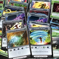 Chaotic Cards Lot Of Common(30+)& Super 6 Cards - Image 5