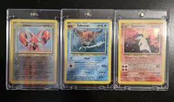Pokemon Card Lot - 3 Neo Holo Cards - Image 1