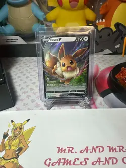 Eevee V SWSH065 SWSH: Sword & Shield Promo Cards Holo Pack Fresh NM/M - Image 2