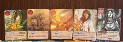 Lot Of 68 First Edition Spellfire Playing Cards 4 Chase Cards Great Condition - Image 3