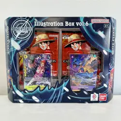 One Piece TCG Illustration Box Vol 6 Bandai Trading Card Game Sealed IN HAND NEW - Image 1