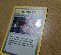 LP/NM Rocket's Sneak Attack 16/82 Team Rocket Holo Card - Image 2