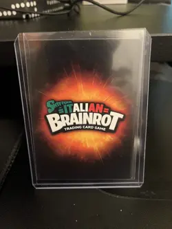 Skifidol Italian Brainrot Trading Card Game Clickatopo Zummoso Full Art 132/150 - Image 2
