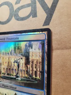 Hallowed Fountain FOIL Dissension MTG Magic 174 Blue White Dual Rare Land NM/LP - Image 4