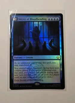 Secret of Bloodbending FOIL - MTG Avatar: The Last Airbender TLA - Image 1