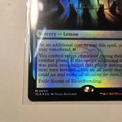 Secret of Bloodbending FOIL - MTG Avatar: The Last Airbender TLA - Image 2