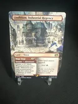 Lindblum, Indsutrial Regency 0312 Borderless Foil MTG Magic Final Fantasy - Image 4