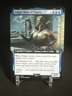Edgar, King of Figaro - #436 - Rare - Extended Art - Final Fantasy - FIN - Image 1