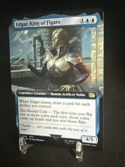 Edgar, King of Figaro - #436 - Rare - Extended Art - Final Fantasy - FIN - Image 2