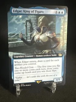 Edgar, King of Figaro - #436 - Rare - Extended Art - Final Fantasy - FIN - Image 3