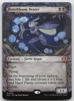 Bitterbloom Bearer (Showcase) M Normal Lorwyn Eclipsed 310 NM - Image 1