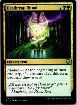 Magic the Gathering HP Deathreap Ritual Modern Horizons 3 Commander MTG - Image 1