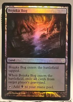 🔥🔥 Mtg Bojuka Bog 🌟FOIL🌟 Worldwake MT/NM Magic The Gathering - Image 1
