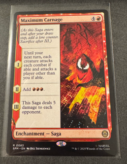 Maximum Carnage 0083 Rare Non-Foil Spider-Man MTG - Image 1