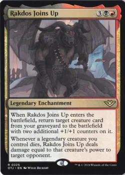 Rakdos Joins Up R Outlaws of Thunder Junction 225 NM - Image 1