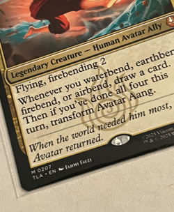 MTG Avatar Aang - Avatar: The Last Airbender - #207 - Image 3
