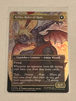 MTG Kefka Court Mage - Borderless Foil - Final Fantasy #322 - Image 3