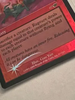 MTG Rupture - Foil - Nemesis #97 - Image 3