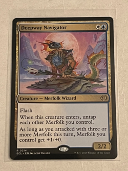 MTG Deepway Navigator - Lorwyn Eclipsed #214 - Image 1