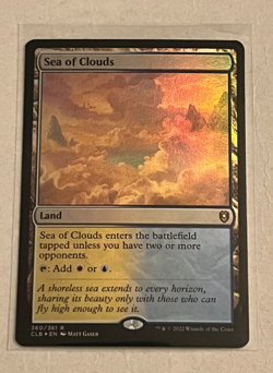 MTG Sea of Clouds - Foil - Baldur's Gate - #360 - Image 1