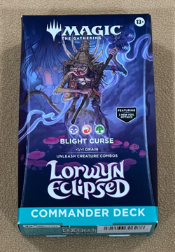 MTG Lorwyn Eclipsed - Blight Curse Commander Deck [New Sealed] - Image 1