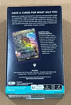 MTG Lorwyn Eclipsed - Blight Curse Commander Deck [New Sealed] - Image 2