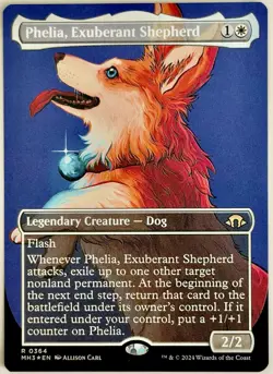 MTG | Phelia, Exuberant Shepherd Borderless FOIL #364 | MH3 | Magic | NM - Image 1