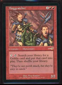Magic: The Gathering - Moggcatcher - Nemesis 2000 MTG LP 96/143 - Image 1