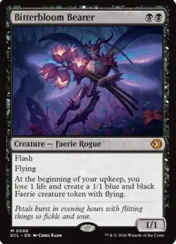 Bitterbloom Bearer Lorwyn Eclipsed Mythic Rare Non-Foil MTG ECL 088 - Image 1