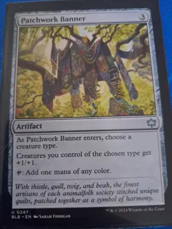 Patchwork Banner Bloomburrow Regular - Image 1