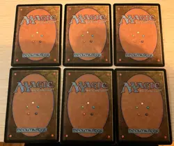 6 FOIL Basic Land Magic MTG 7th edition - Image 2