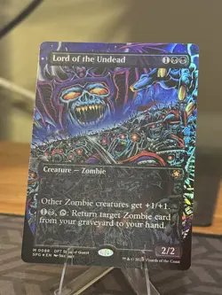 1x Lord of the Undead ~~ Borderless - Foil NM-Mint, English Special Guests MTG M - Image 1