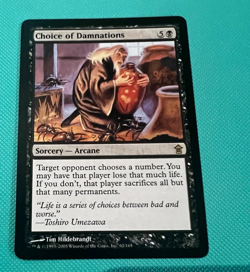 Choice of Damnations - Saviors of Kamigawa - MTG - Magic the Gathering - Image 1
