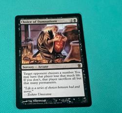 Choice of Damnations - Saviors of Kamigawa - MTG - Magic the Gathering - Image 2