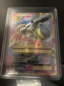 Pokemon XY Evolutions Mega Blastoise EX 2016 102/108 Full Holo - Image 1