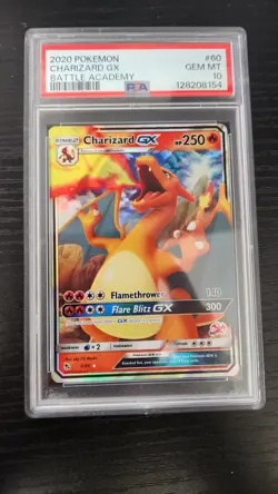 2020 Pokemon Battle Academy #60 Charizard GX PSA 10 GEM MINT NEW CERT - Image 3