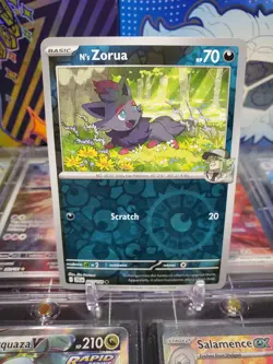 N's Zorua 097/159 Reverse Holo Common Pokemon TCG S&V Journey Together - Image 1