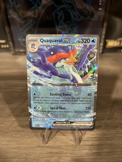Pokemon TCG Quaquaval ex SVP Black Star Promos SVP035 Promo - Image 1