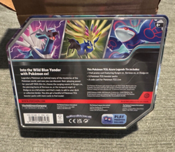 Pokemon TCG: Scarlet & Violet - Azure Legends Tin [Kyogre ex] Factory Sealed - Image 2