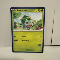 Pokemon TCG Bulbasaur My First Battle Deck, Blue Border, NM Condition - Image 1