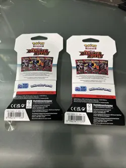Pokemon Destined Rivals Sleeved Booster Packs Lot of 2 - Factory Sealed - Image 2
