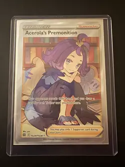Pokemon Acerola's Premonition TG24/TG30 Brilliant Stars Trainer Gallery NM - Image 1