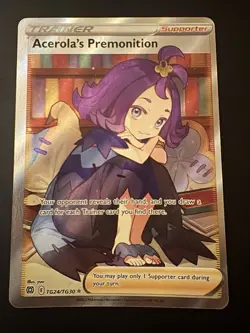 Pokemon Acerola's Premonition TG24/TG30 Brilliant Stars Trainer Gallery NM - Image 3